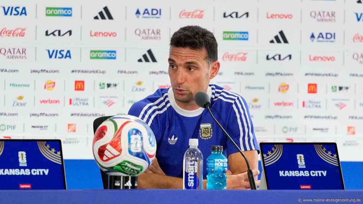 Paukenschlag: Argentinien setzt Superstar Messi auf die Bank