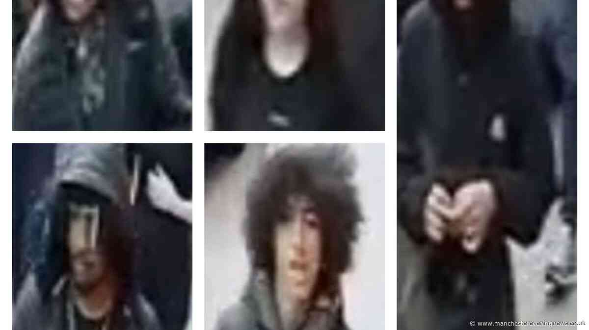 Police want to speak to these people following robbery in south Manchester