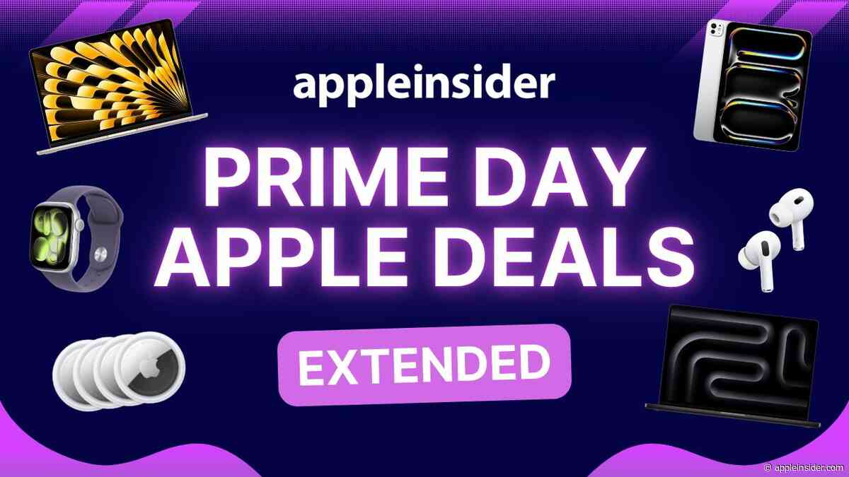 Apple Prime Day deals are still live, save up to $650 on Mac, iPad, AirPods