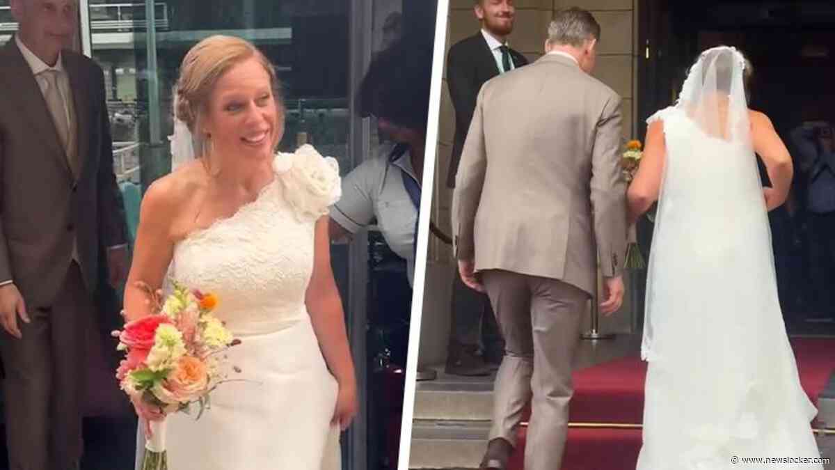 Carola Schouten deelt beelden van huwelijk in Rotterdam