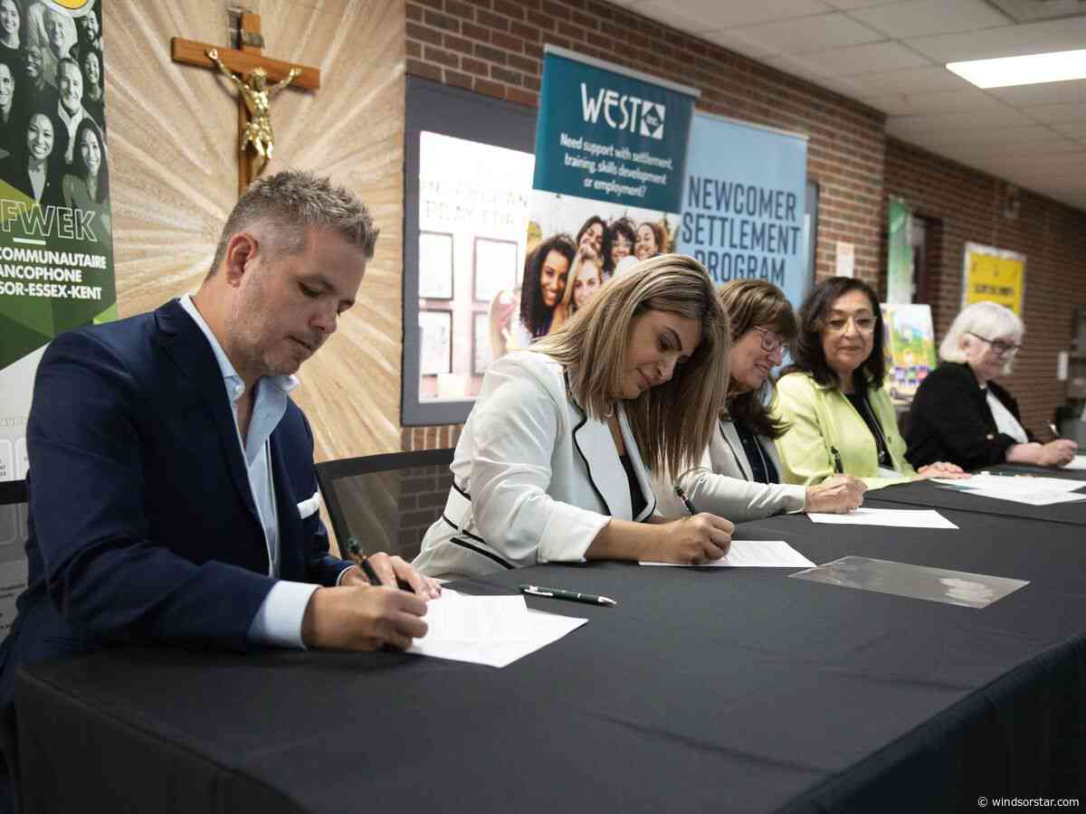 Windsor non-profits create newcomer service 'hub' at adult high school