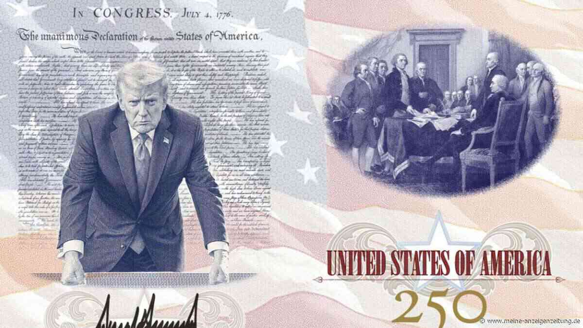 Trump präsentiert neuen US-Pass – mit seinem Gesicht und dem der Gründerväter