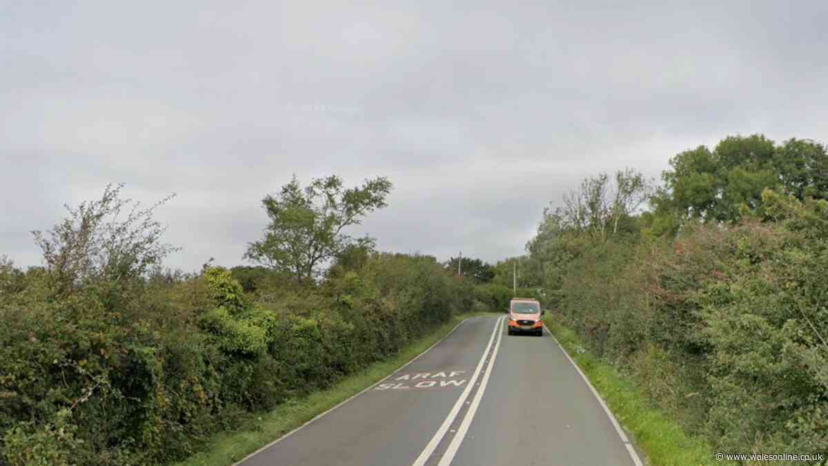 Man dies in crash on major road in Wales