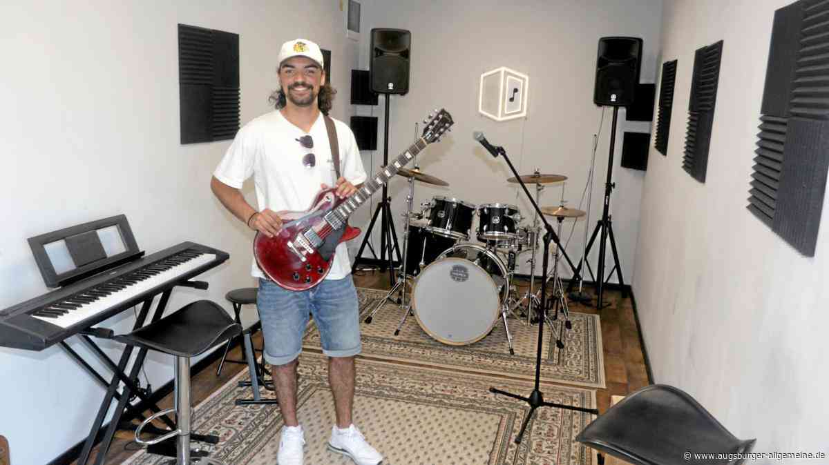 Augsburger eröffnet Proberaum für Musikerinnen und Musiker