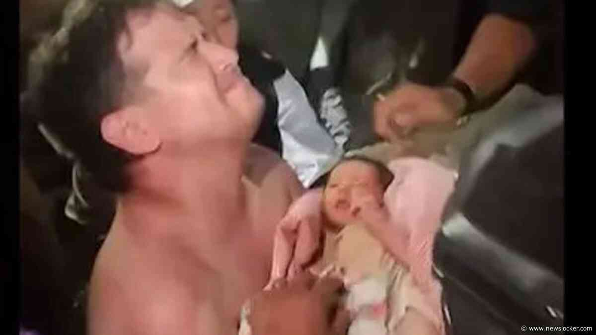 Pasgeboren baby na 32 uur levend onder puin gehaald in Venezuela
