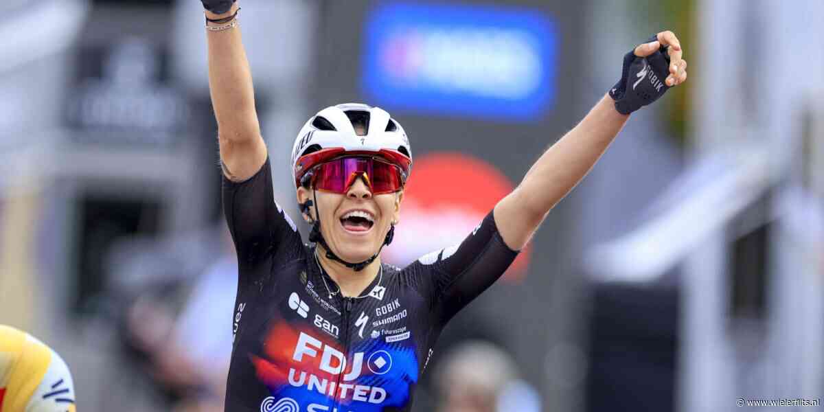 Piepjonge Célia Gery pakt na Brabantse Pijl ook Franse titel, Marlen Reusser nipt geklopt in Zwitserland