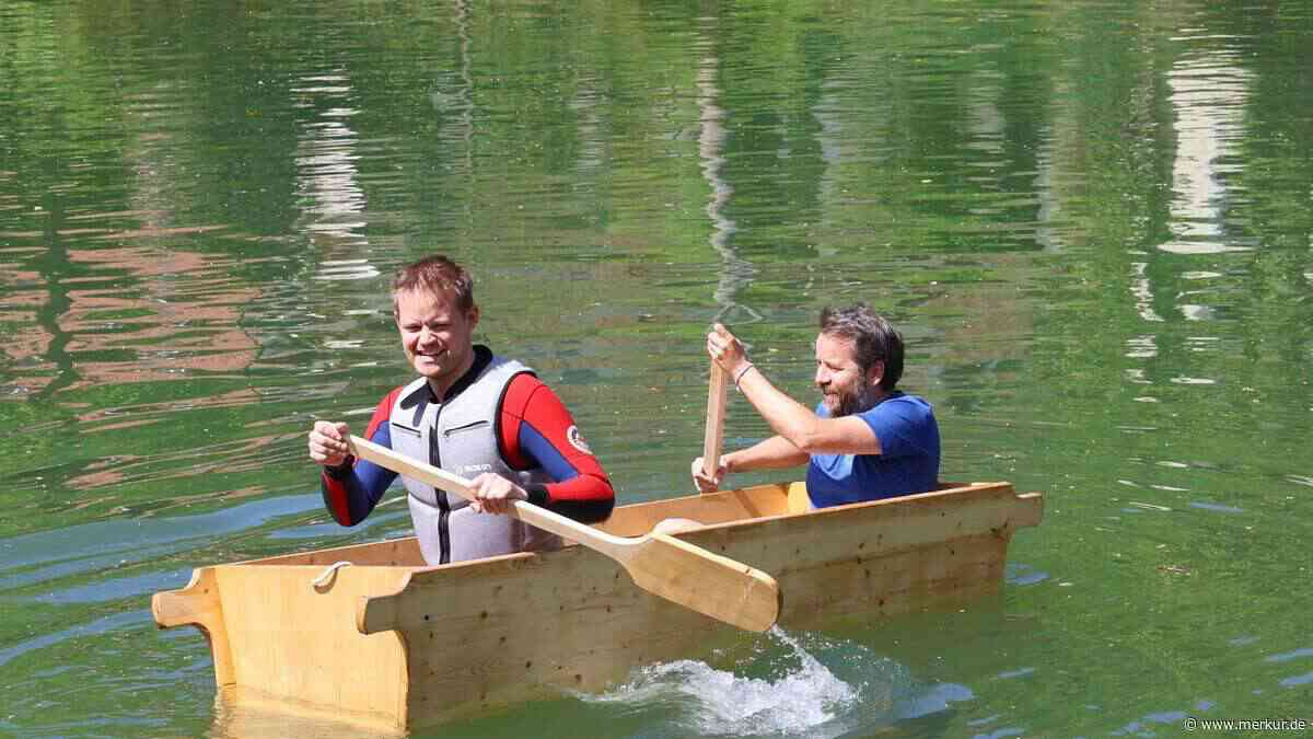 „Das gibt Action“: Sautrogregatta wird ein wildes Fest auf der Loisach