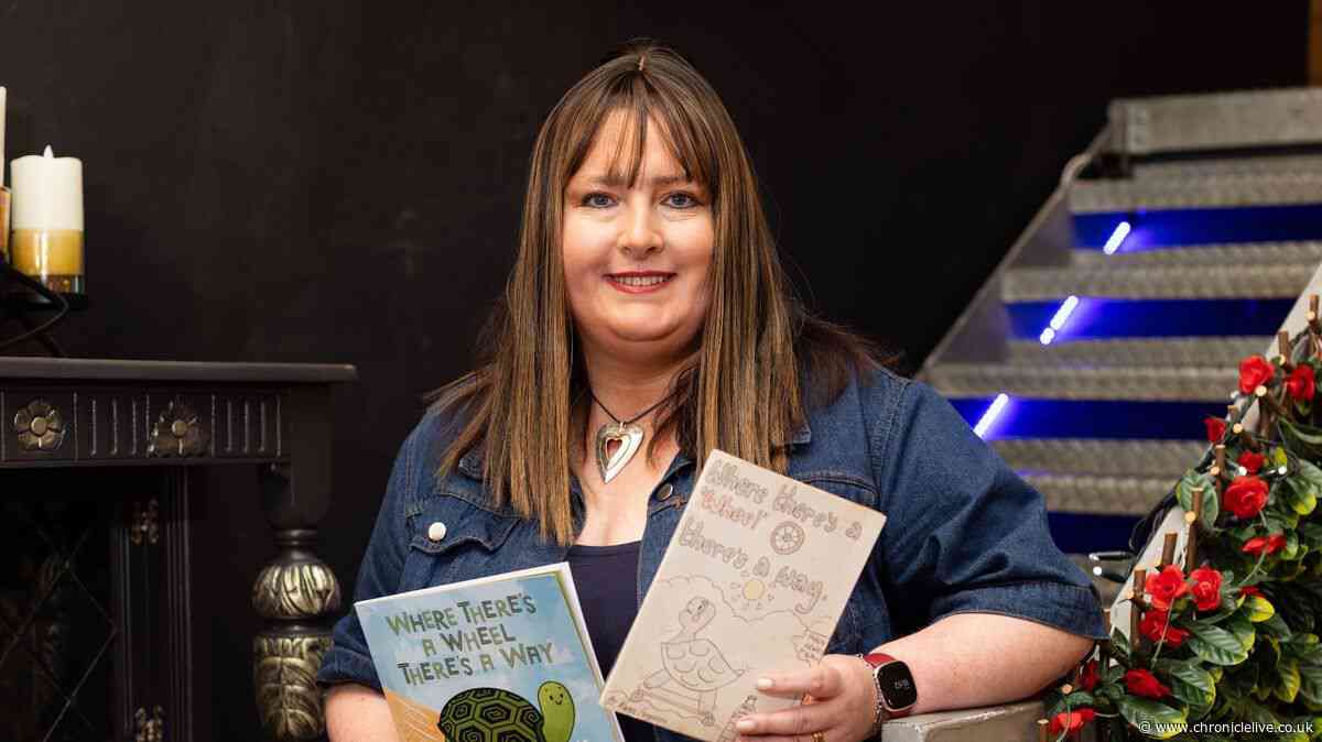 North East author's joy as treasured childhood tortoise story becomes published book