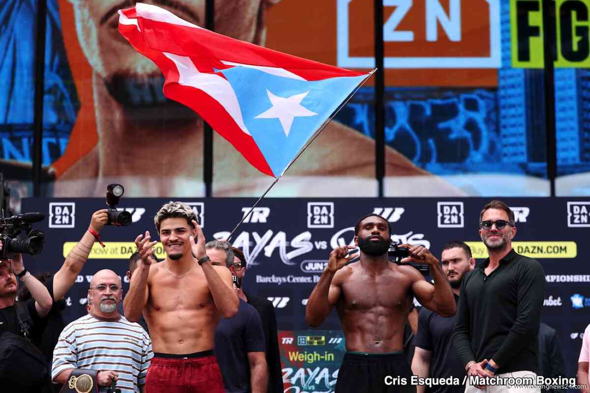 Xander Zayas vs Jaron “Boots” Ennis Live Results From Brooklyn