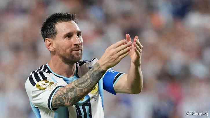 World Cup: Argentina coach confirms Messi won’t start against Jordan