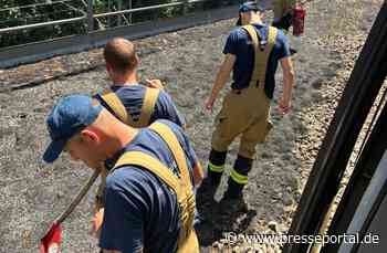 FW Stuttgart: Stuttgarter Feuerwehr löscht erneuten Vegetationsbrand am Hauptbahnhof