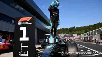 Why did Russell's pole after Verstappen crash cause so much confusion?