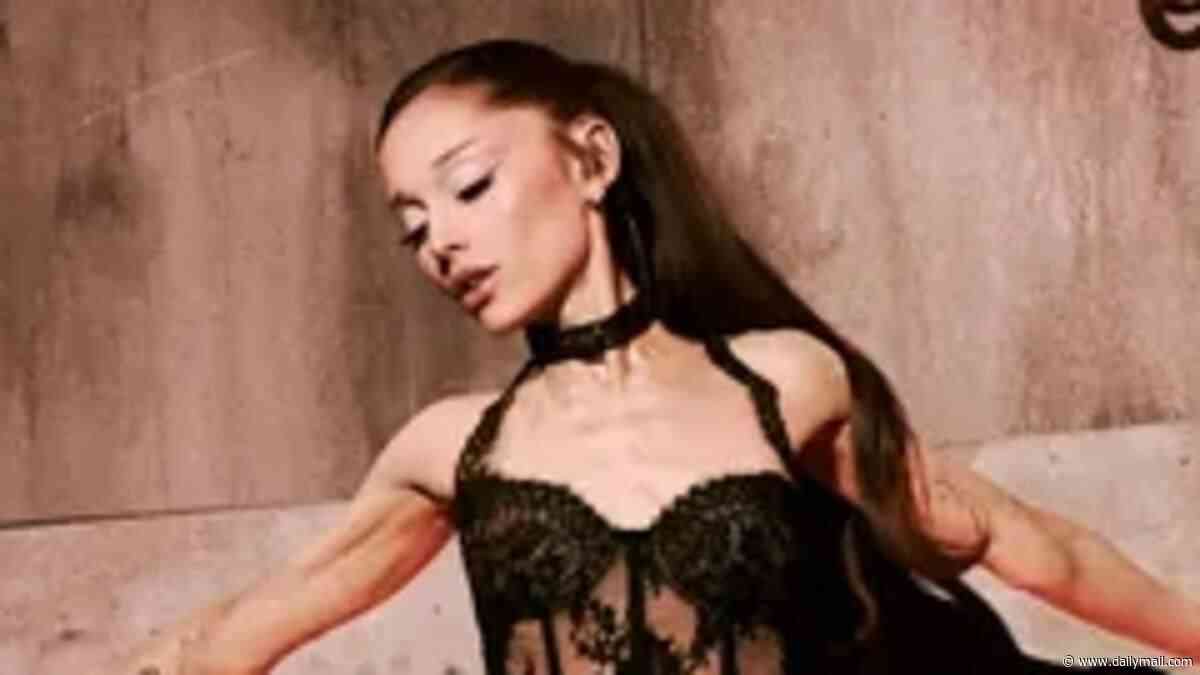 Ariana Grande's ex surprised fans by attending her concert as she changed a lyric about him mid-performance