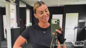 Billi Mucklow shows off her incredible 18lbs weight loss in gym snaps - after the breakdown of her marriage to footballer Andy Carroll
