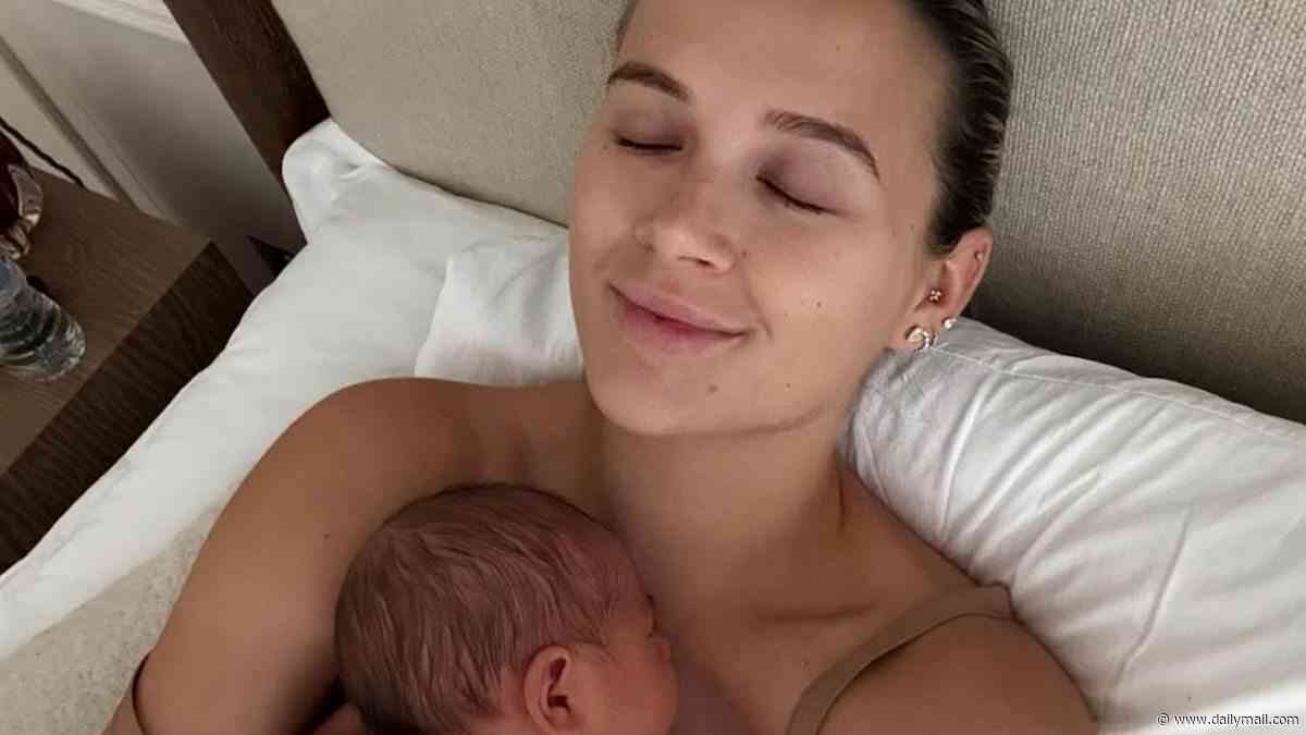 Molly-Mae Hague gives fans a glimpse at son Midas' neutral nursery - with a £1.6k Hermes blanket, £460 cloud chandelier and £8k acrylic crib