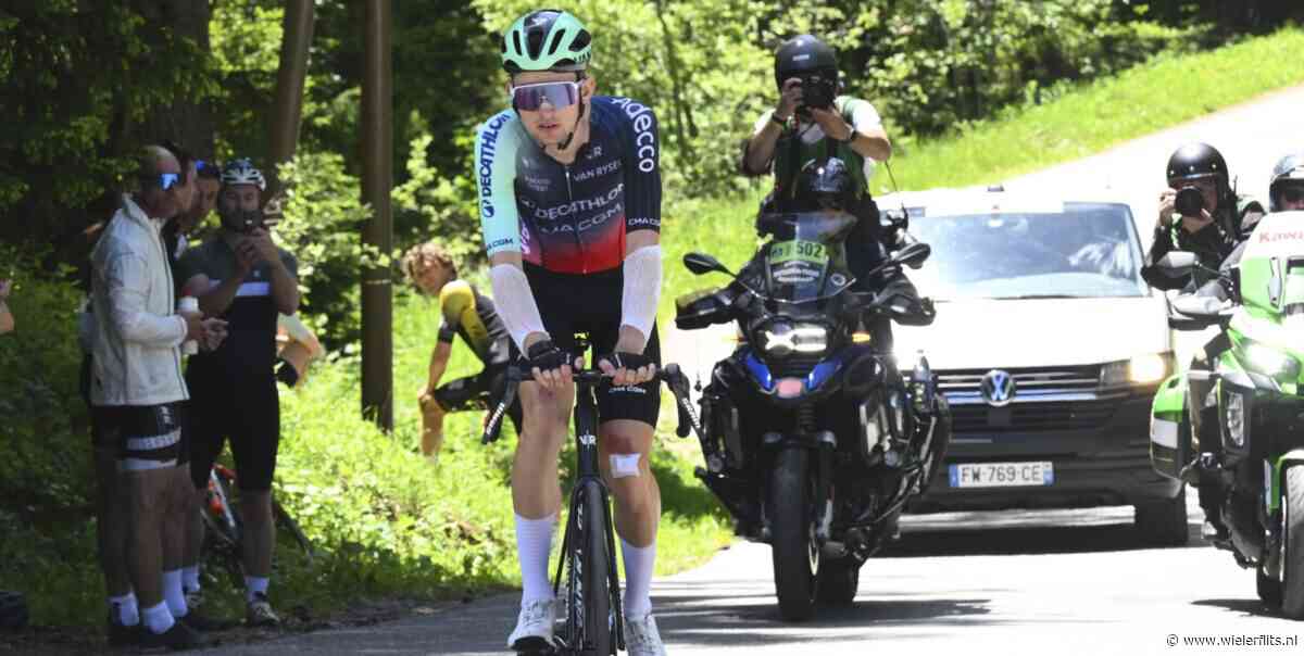 Stevig ingepakte Paul Seixas verkent Tourmalet