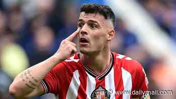Chelsea weigh up stunning move for Sunderland's Granit Xhaka, 33.... with ex-Arsenal star keen on Xabi Alonso reunion after Bayer Leverkusen spell