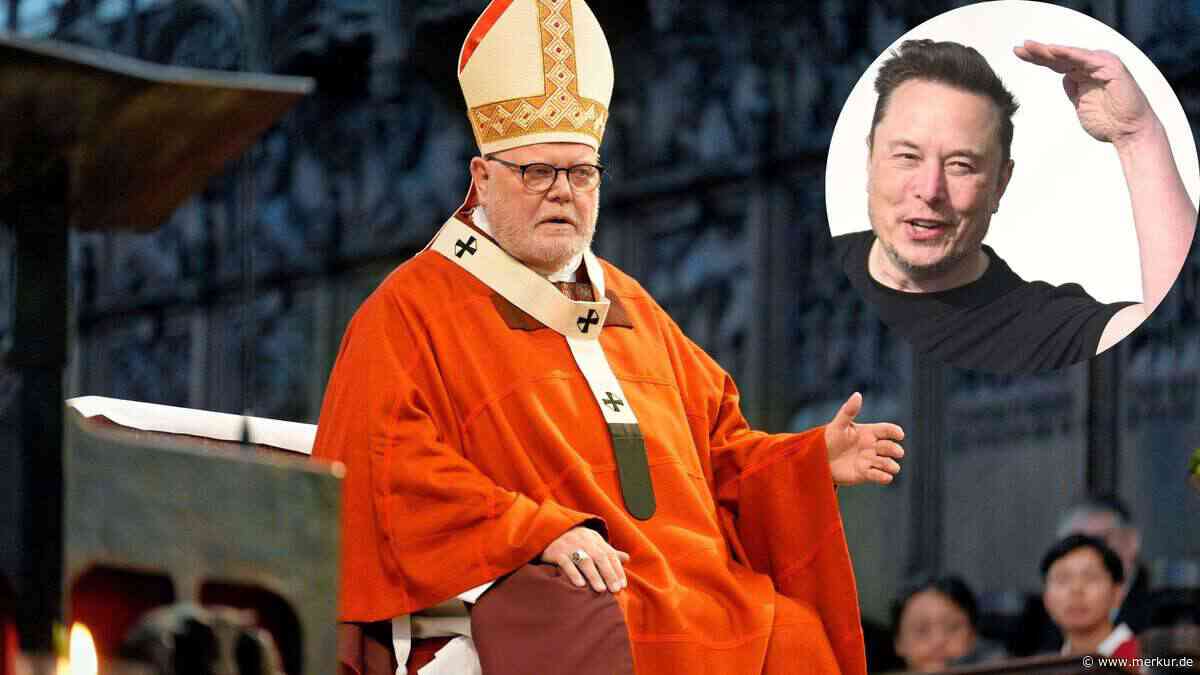 Kardinal Marx rechnet mit Elon Musk und Tech-Milliardären ab: „Wir sind nicht Gott“