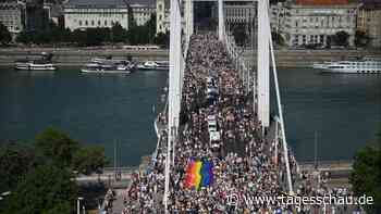 Zehntausende feiern bei Pride-Parade in Budapest - ohne Verbot