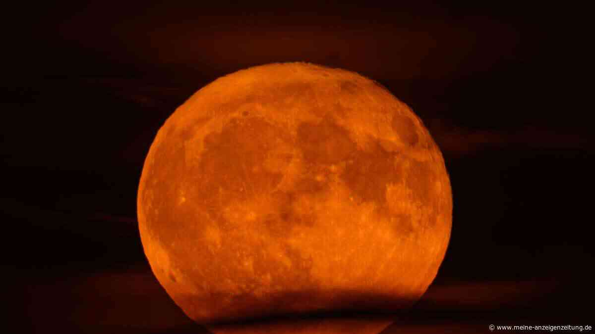 Vollmond im Juni: Warum der „Erdbeermond“ nicht rot leuchtet