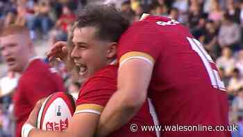 Wales U20s seal dramatic win over Georgia and end match with 13 players