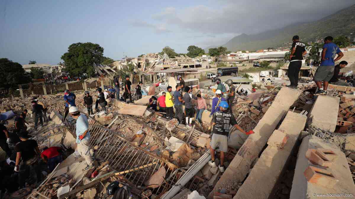 Desperation mounts in Venezuela as the earthquake death toll rises to 1,430