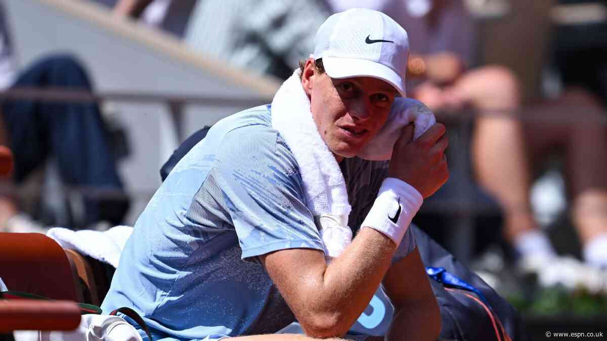 Sinner ramped up training for Wimbledon defense