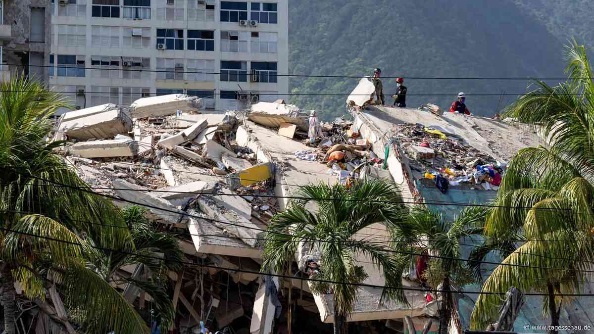 Zahl der Toten nach Erdbeben in Venezuela weiter gestiegen