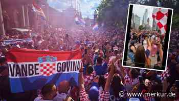 Kroatische Fans crashen Hochzeitsfeier bei WM-Marsch