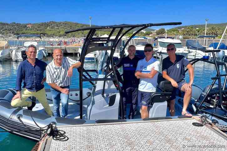 Comportements en mer, balisage, logistique des plages... : Bormes-les-Mimosas muscle sa brigade nautique avec un nouveau bateau semi-rigide