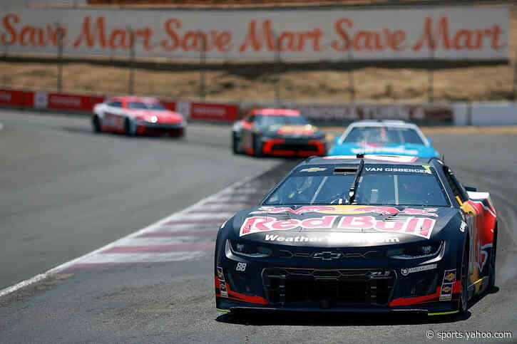 NASCAR entry list for Cup Series race at Sonoma in June 2026