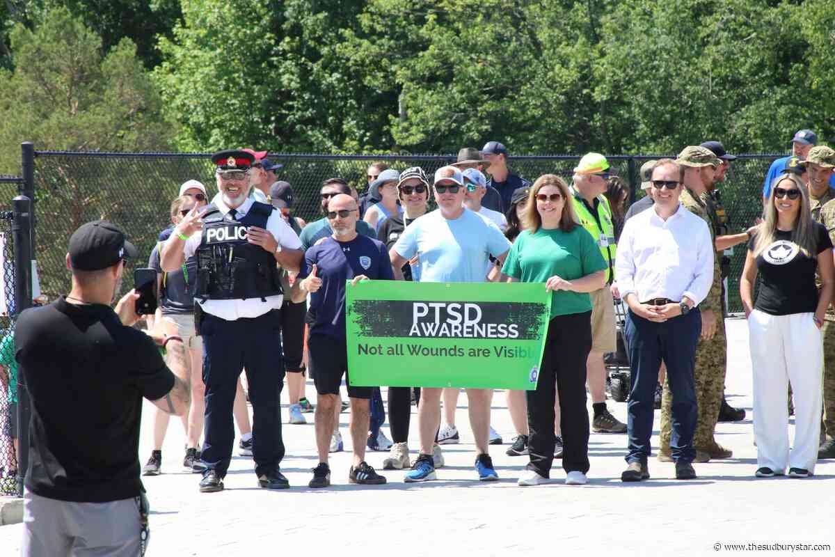 PTSD Awareness Walk in Sudbury: photo gallery