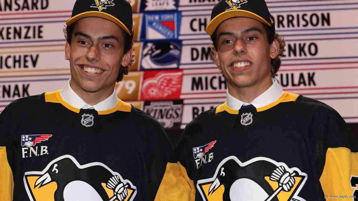 Penguins put family first, draft both Ruck twins