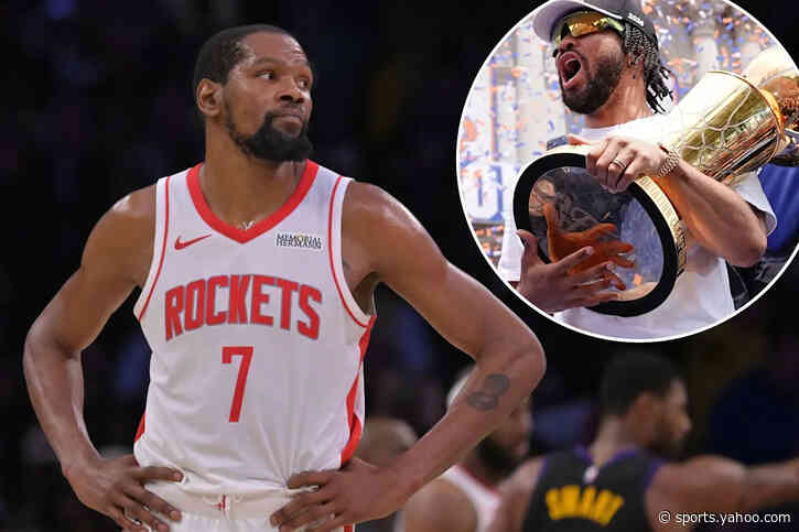 Kevin Durant shades Knicks weeks after historic NBA Finals win: ‘Could be another 53-year wait’