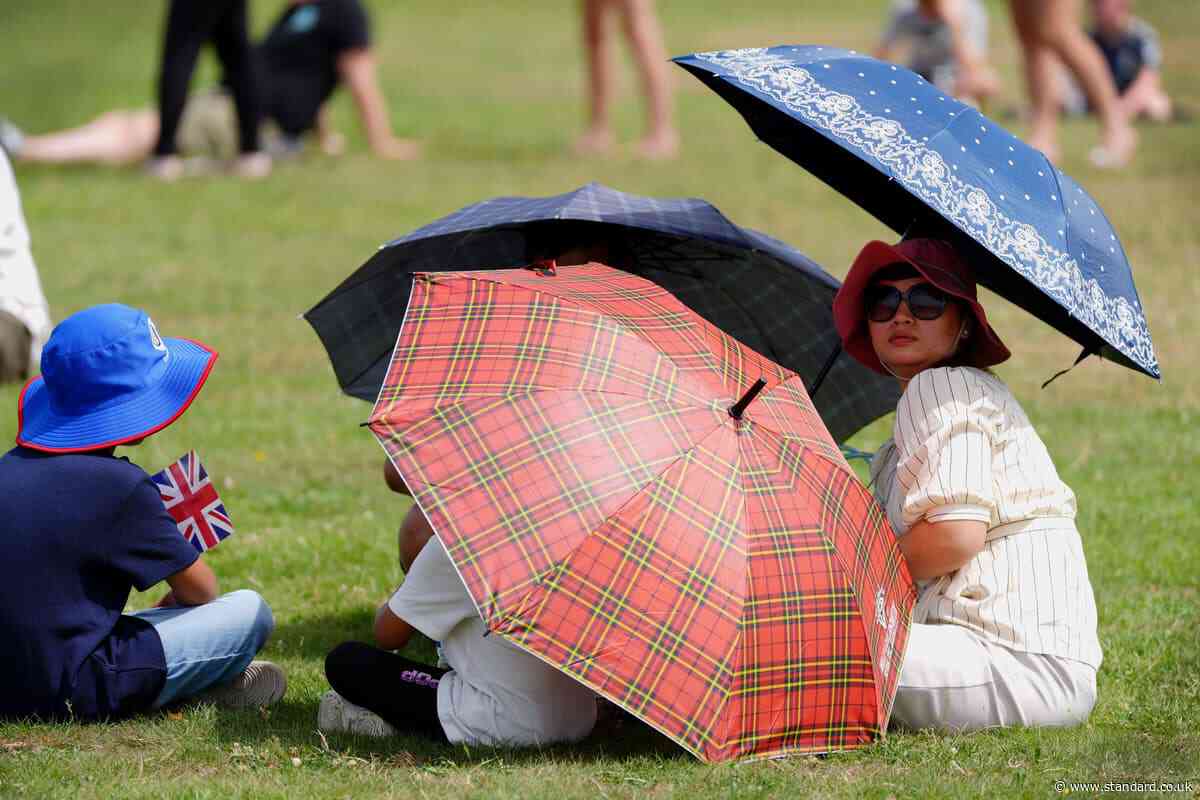 Extreme heat warning extended but end to UK heatwave in sight