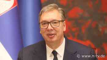 Termine für beides noch offen: Serbiens Präsident Vucic kündigt Rücktritt und Neuwahlen an