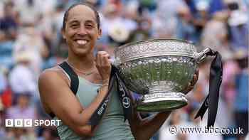 Keys beats Maria for third Eastbourne title