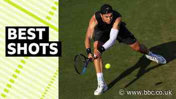 Humbert v Draper - best shots from Eastbourne semi-final