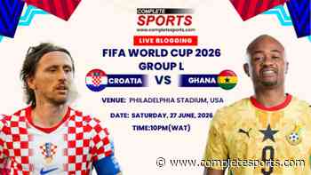 Croatia Vs Ghana Live Blogging – FIFA World Cup 2026 (Matchday 3; Group L)