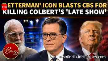David Letterman's Longtime Producer Slams CBS, Calls Stephen Colbert Decision 'Unconscionable'