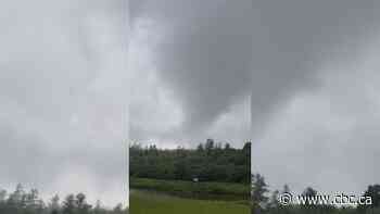 'Oh dear God, I think this is a tornado,' N.B. woman recounts scary experience