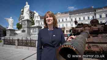 Rachel Reeves says UK support helping Ukraine win on the battlefield and families rebuild lives