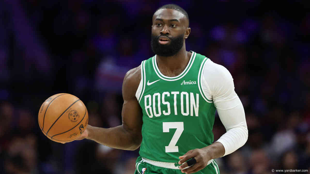 Celtics’ Jaylen Brown fires back after trade value comments: ‘We playing AI hoops’