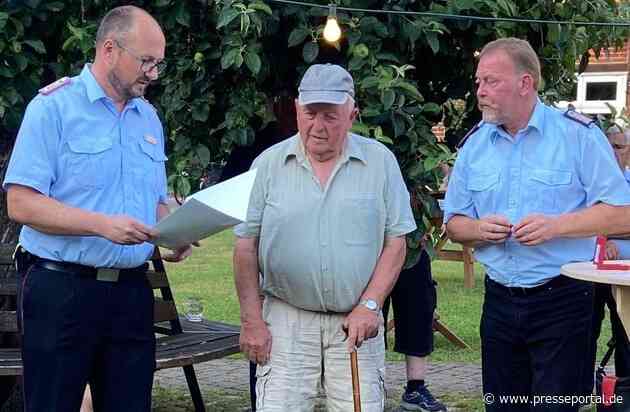 FW Flotwedel: 70 Jahre im Dienst der Feuerwehr: Besonderes Jubiläum beim Sommerfest in Bockelskamp