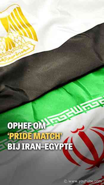 Controverse rond WK-wedstrijd Iran tegen Egypte