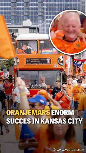 Oranjemars enorm succes in Kansas City