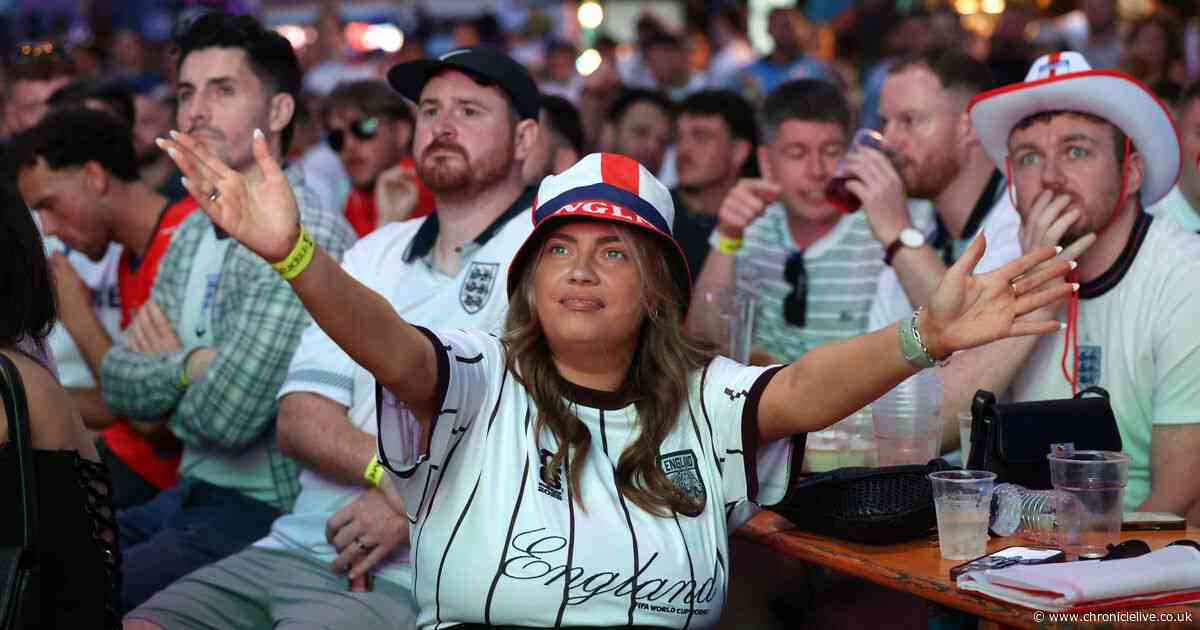 Nervous England fans at Newcastle fanzone with Panama frustrating Three Lions at World Cup