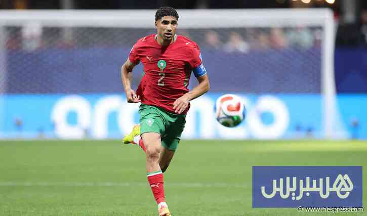 حكيمي: حلمي رفع كأس العالم .. و"الرئيس لقجع" يب