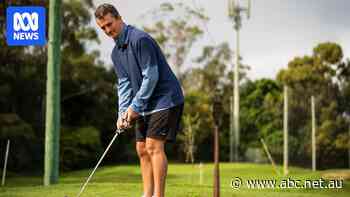 Paralysed man walks again after golf 'lit a fire' in recovery from bike crash