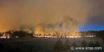 Beehive Fire burns 400 acres in northern New Mexico